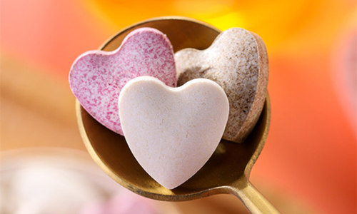 心形針葉櫻桃壓片糖果OEM貼牌代加工