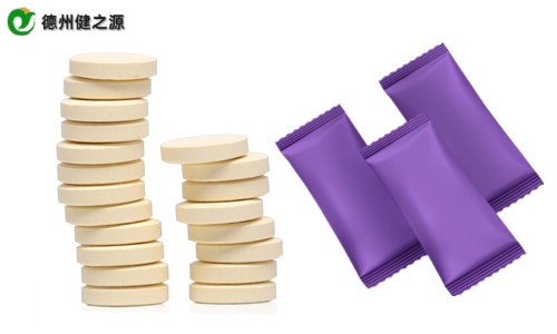 獨立鋁箔袋裝壓片糖果